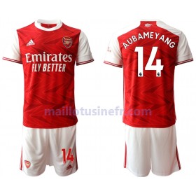 Maillot de Foot Arsenal Pierre-Emerick Aubameyang 14 Domicile 2020-21 - Enfant
